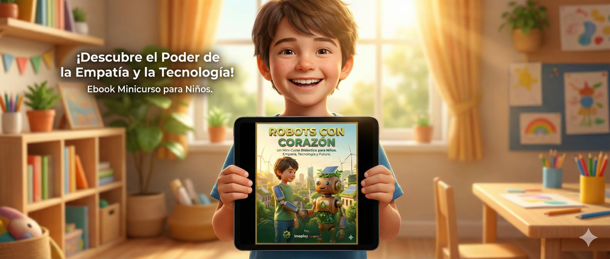 Bundle: Mano Robótica + Ebook MiniCurso para Niños - Imaplay Academy.