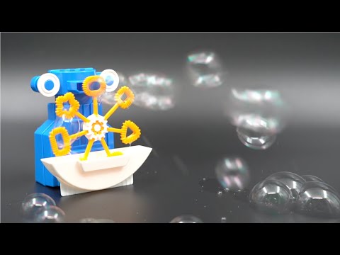 Robot Lanza Burbujas - 4M