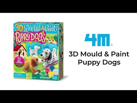 Kit Moldea y Pinta Cachorros 3D